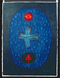 Forms in an Oval, 1987